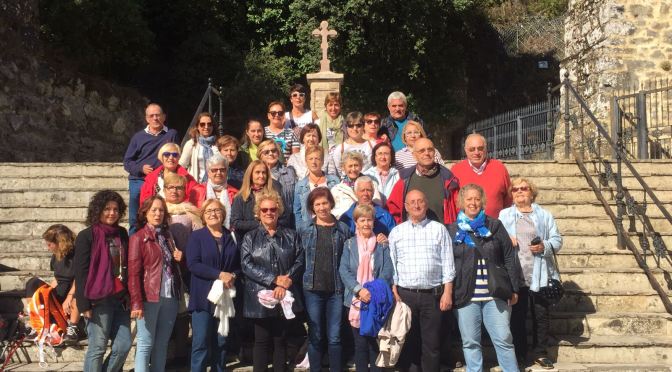 La Asociación de Peregrinos del Señor Santiago de Galicia Calahorra, de viaje