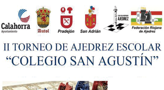 II Torneo de ajedrez escolar «Colegio San Agustín»