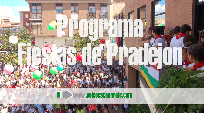 Programa de Actos de la Fiestas en honor a San Antonio de Padua en Pradejón