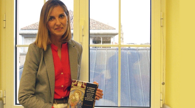 Editado el libro El bordado litúrgico en La Rioja, que firma la calagurritana Cristina Sigüenza Pelarda
