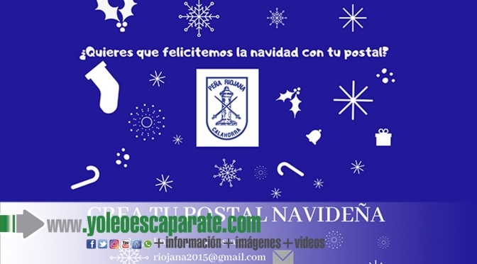 Concurso de postales navideñas peña Riojana