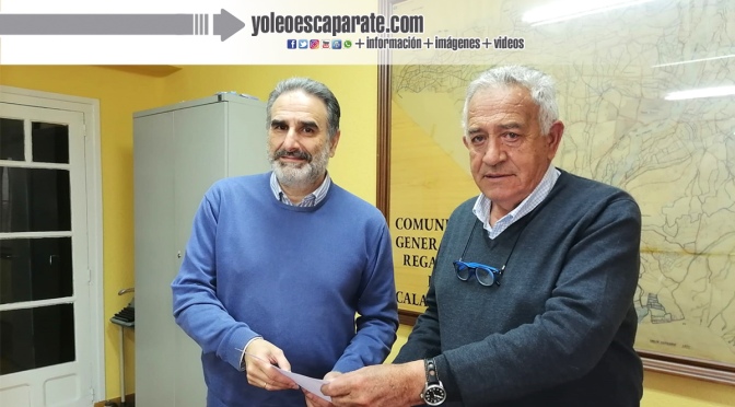La Comunidad General de Regadíos de Calahorra entrega 5.000 euros a Cruz Roja La Rioja para ayuda por el conflicto de Ucrania